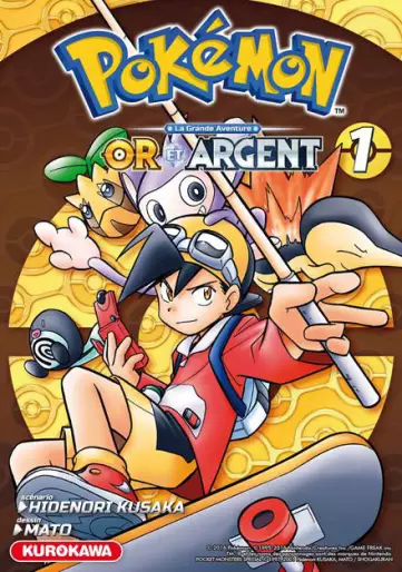 Manga - Pokémon - la grande aventure – Or et Argent