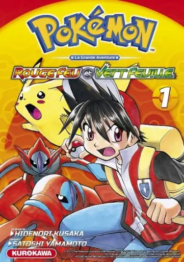 Manga - Pokémon - La Grande Aventure - Rouge feu et Vert feuille / Emeraude