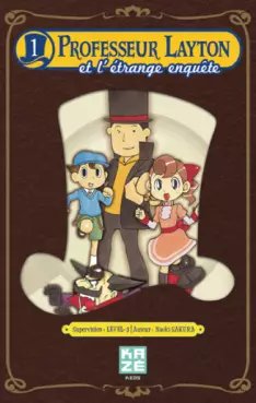 Manga - Manhwa - Professeur Layton et l'étrange enquête