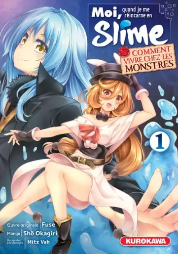 Manga - Moi quand je me réincarne en slime - Comment vivre chez les monstres ?