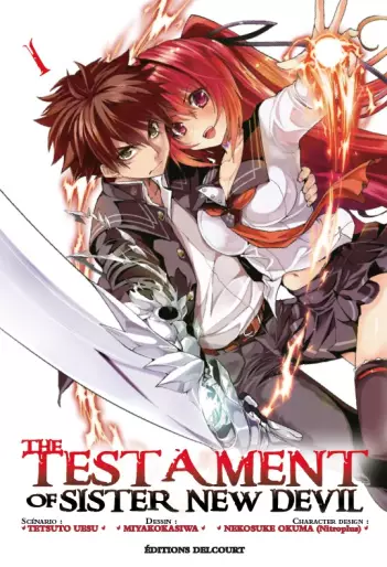 Manga - The testament of sister new devil