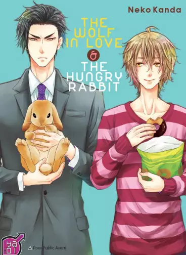 Manga - The wolf in love and the hungry rabbit