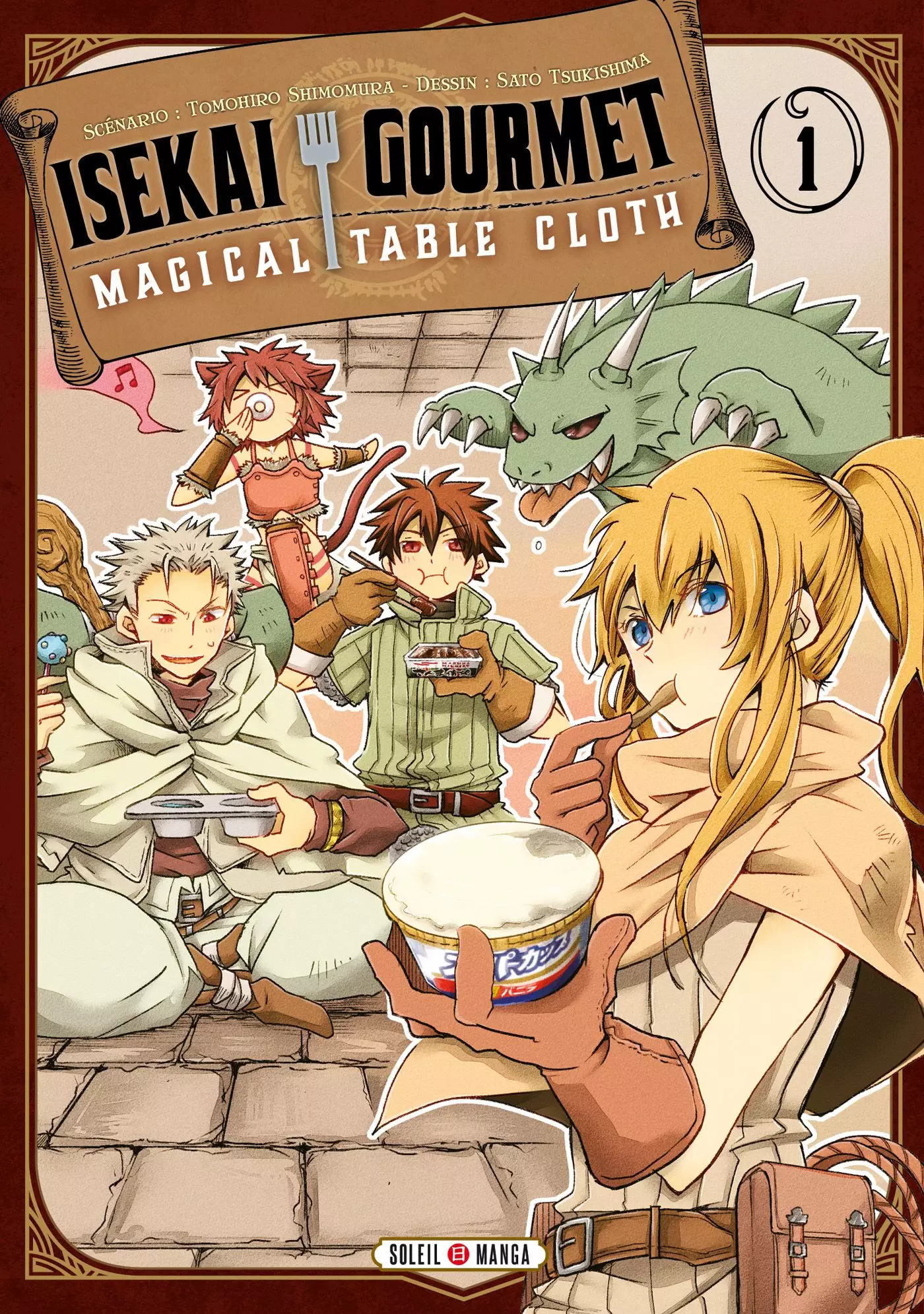 Manga - Isekai Gourmets Magical Table Cloth