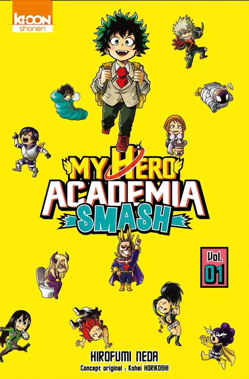 Manga - My Hero Academia - Smash