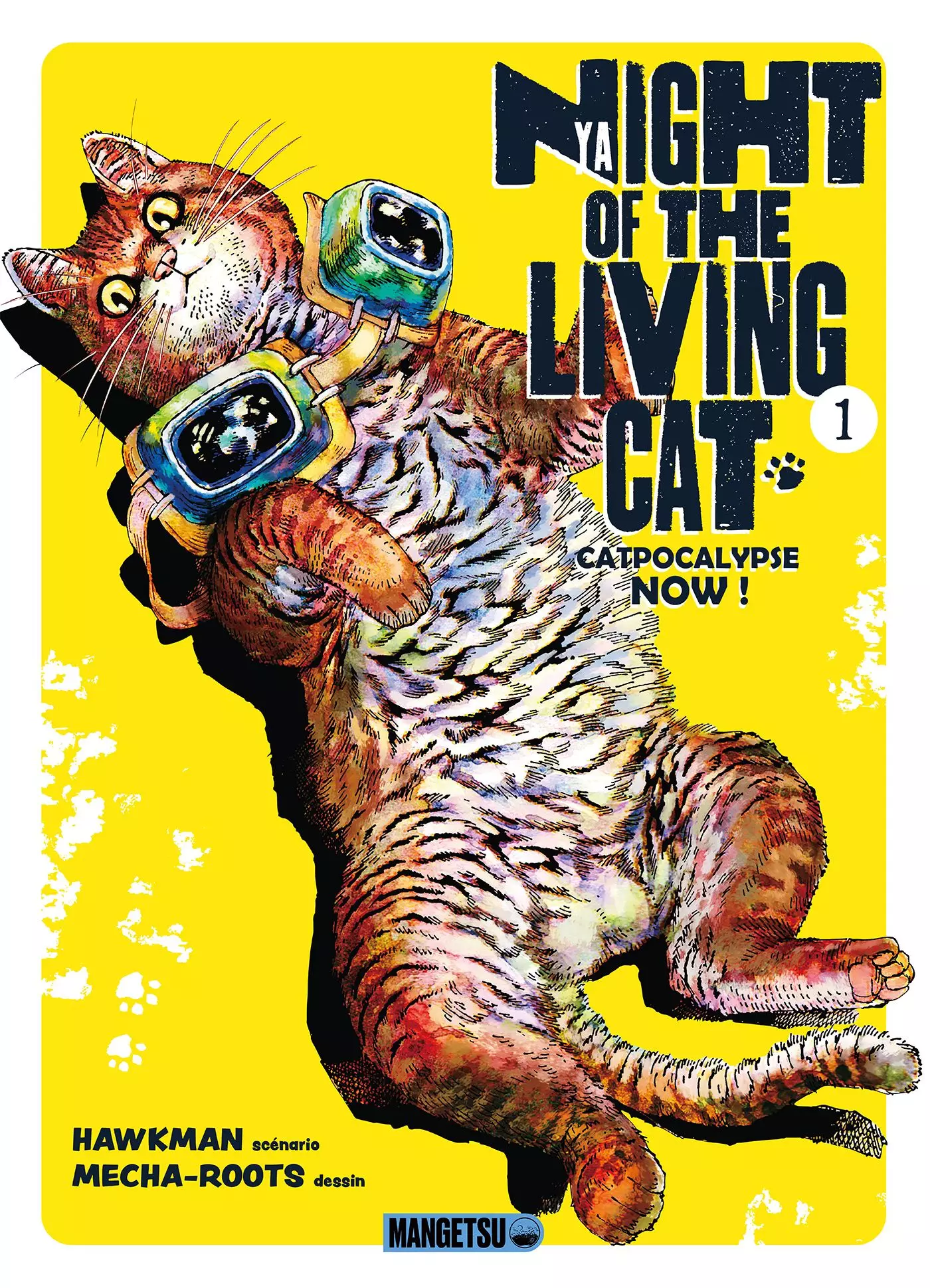Manga - Night of the living cat