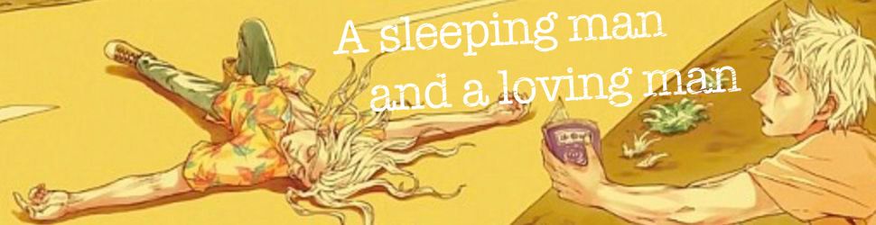 A Sleeping Man and a Loving Man - Manga