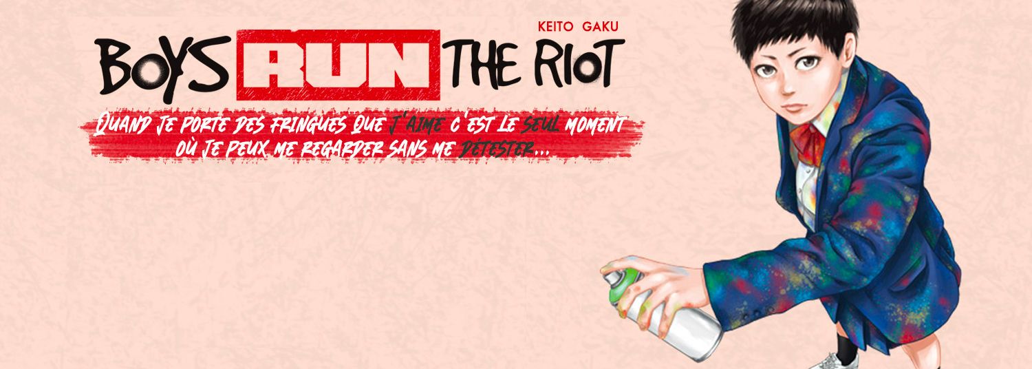 Boys Run The Riot - Manga