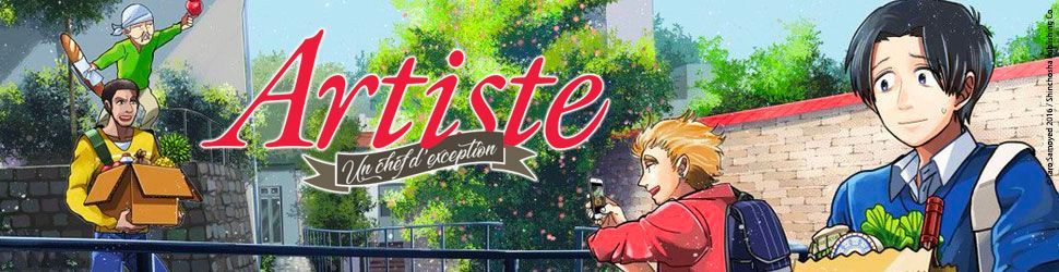 Artiste - Un chef d'exception Vol.3 - Manga