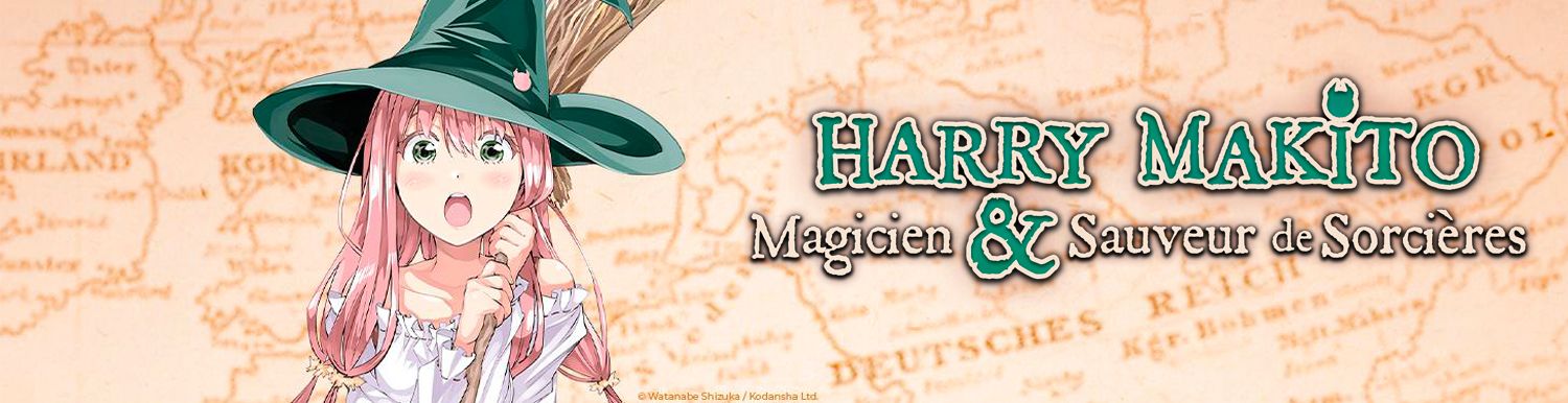Harry Makito - Magicien et Sauveur de Sorcières Vol.3 - Manga