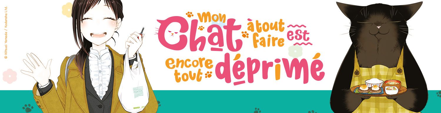 Mon chat à tout faire est encore tout déprimé Vol.5 - Manga