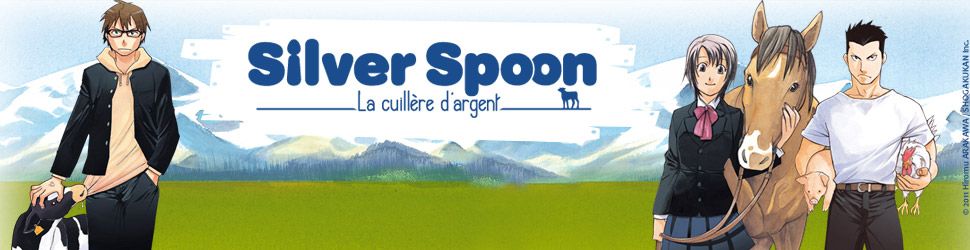 Silver Spoon - La cuillère d'argent Vol.4 - Manga