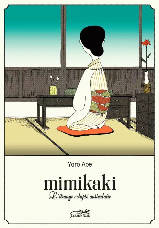 Mimikaki - L'étrange volupté auriculaire Mimikaki-lezard-noir