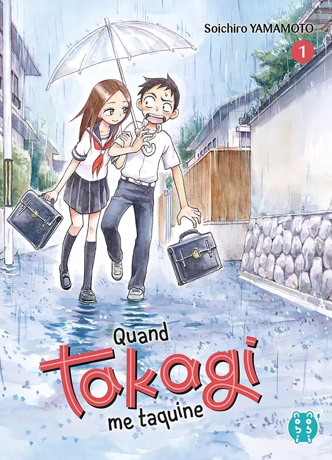 Couverture manga 'Quand Takagi me taquine' éditions nobi nobi!