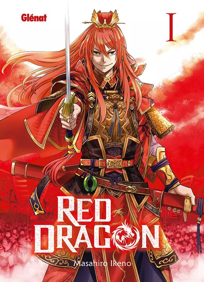 anime red dragon