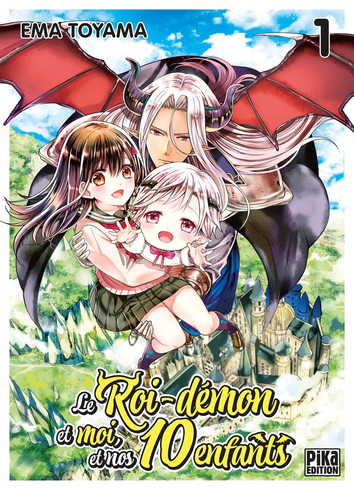 Manga - Roi-démon et moi, et nos 10 enfants (le)