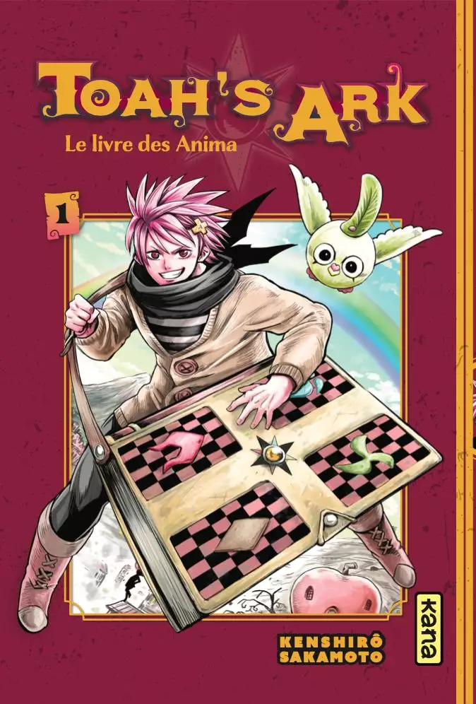 Tome un de Toah's Ark - Le livre des Anima, par Kenshirô Sakamoto