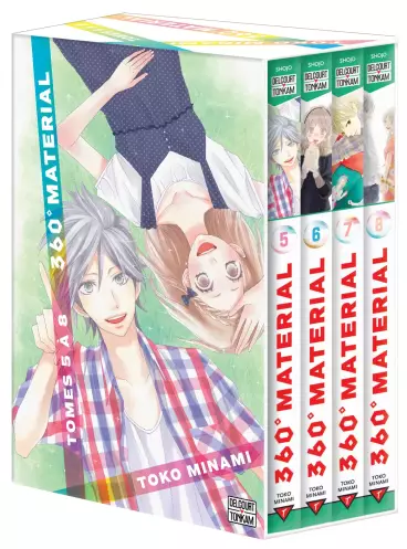 Manga - Manhwa - 360° Material - Coffret T5 à T8