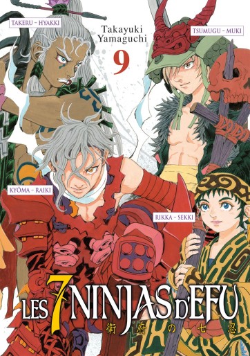Manga - Manhwa - 7 Ninjas d’Efu (les) Vol.9