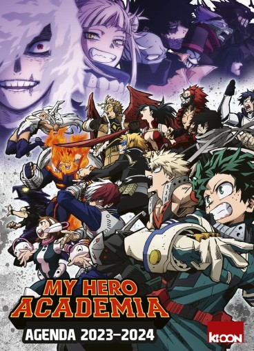 Manga - Manhwa - My Hero Academia - Agenda 2023-2024