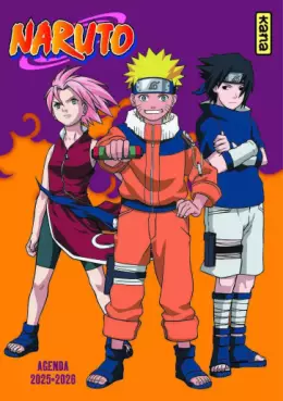 manga - Agenda Kana 2025-2026 Naruto
