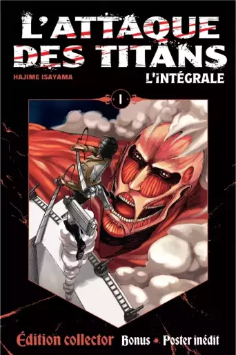 Manga - Manhwa - Attaque Des Titans (l') - Grand Format - Hachette Collection Vol.1