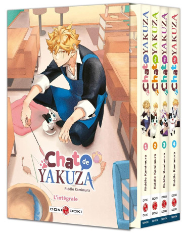 Manga - Manhwa - Chat de Yakuza - Coffret intégrale