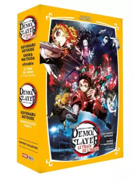 manga - Demon Slayer - Coffret T7 + Roman Jeunesse T3