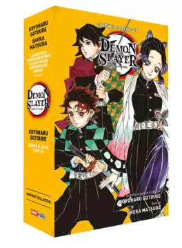 Manga - Manhwa - Demon Slayer - Coffret T15 + Roman jeunesse T6