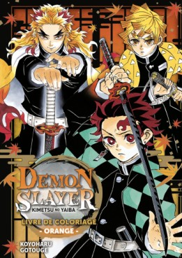 manga - Demon Slayer - Livre de coloriage Vol.3