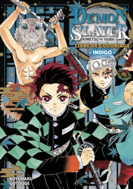 Manga - Demon Slayer - Livre de coloriage Vol.4