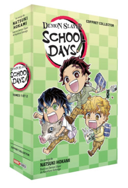 Manga - Manhwa - Demon Slayer - School Days - Coffret Starter