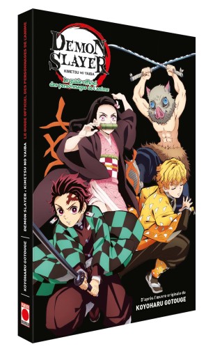 Manga - Manhwa - Demon Slayer - Characters Book - Coffret