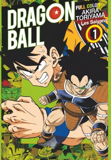 Manga - Manhwa - Dragon Ball - Full Color - Les Saïyens Vol.1