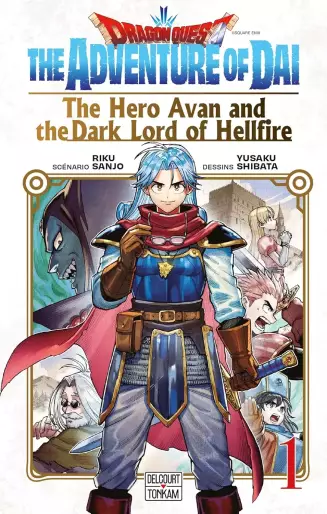 Manga - Manhwa - Dragon Quest - The Adventure of Daï - The Hero Avan and the Dark Lord of Hellfire Vol.1