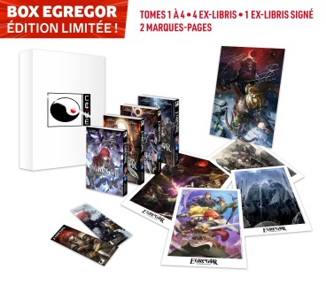 Manga - Manhwa - Egregor - Le Souffle de la Foi - Coffret Edition Limitée Vol.1