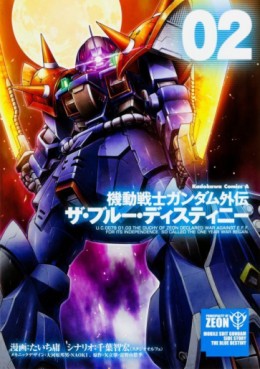 Manga - Manhwa - Kidô Senshi Gundam - The Blue Destiny jp Vol.2