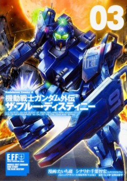 Manga - Manhwa - Kidô Senshi Gundam - The Blue Destiny jp Vol.3