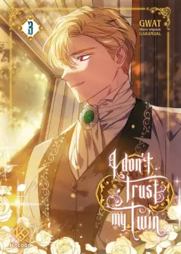 Manga - Manhwa - I don't trust my twin Vol.3