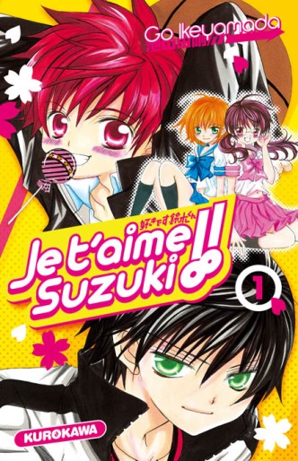 Manga - Manhwa - Je t'aime Suzuki Vol.1