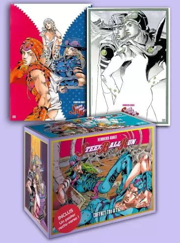 Manga - Manhwa - Jojo's bizarre adventure - Saison 7 - Steel Ball Run - Coffret T1 à T12
