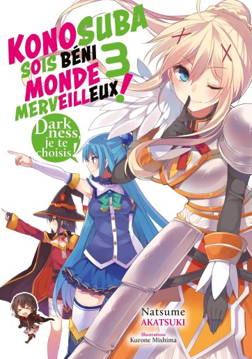 Manga - Manhwa - Konosuba - Sois Béni Monde Merveilleux - Light Novel Vol.3
