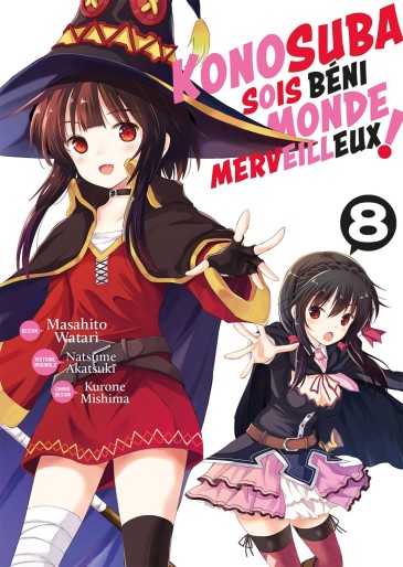 Manga - Manhwa - Konosuba - Sois Béni Monde Merveilleux Vol.8