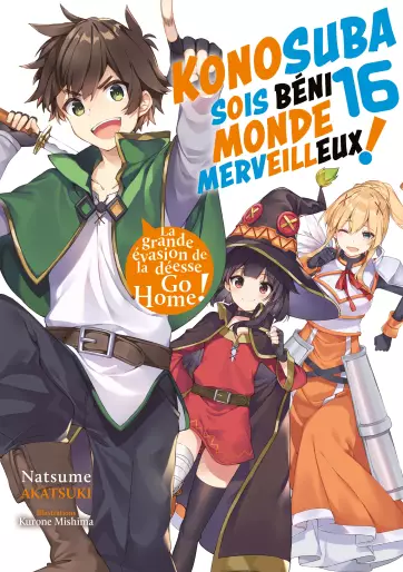 Manga - Manhwa - Konosuba - Sois Béni Monde Merveilleux - Light Novel Vol.16