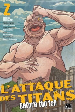 Manga - Attaque Des Titans (l') - Before the Fall - Edition colossale Vol.2