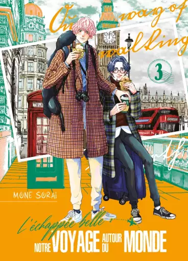 Manga - Manhwa - Échappée belle - notre voyage autour du monde (l') Vol.3