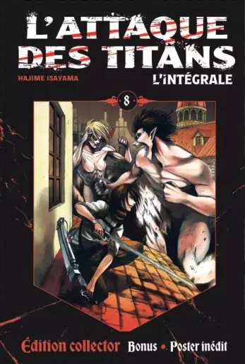 Manga - Manhwa - Attaque Des Titans (l') - Grand Format - Hachette Collection Vol.8