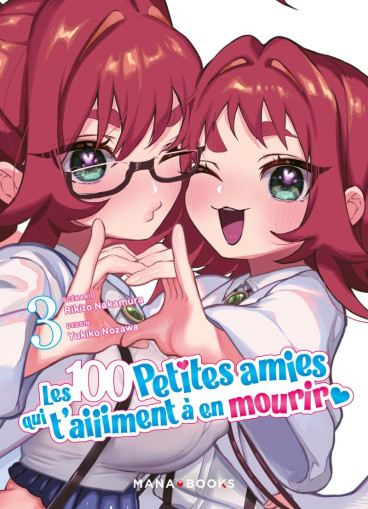 Manga - Manhwa - 100 petites amies qui t'aiiiment à en mourir (les) Vol.3