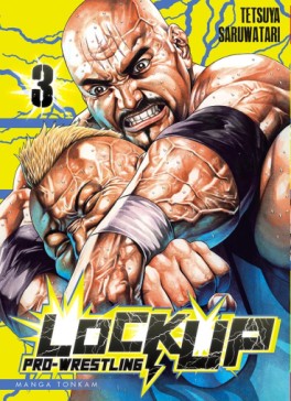 manga - Lock Up - Pro wrestling Vol.3