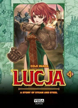 Manga - Lucja, a story of steam and steel Vol.4