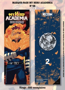 Marque-pages - Bulle en Stock - Série My Hero Academia Vol.2